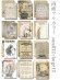 画像17: Pocket cards Both sides Vintage PaperーIndustrial revolution retro 24pcs (17)