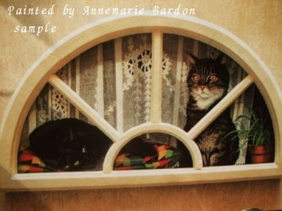 画像2: 【再入荷】Annemarie Bardon　Cat Post Card