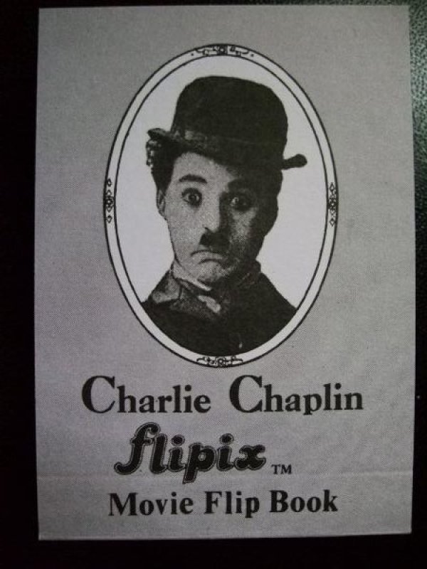 画像1: [洋書]Charlie Chaplin Movie Frip Bookチャップリンフリップブック (1)