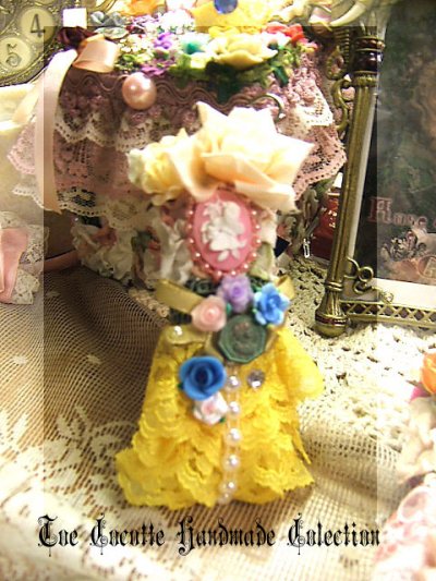 画像1: お花のドレス携帯ヲハコ「コインのドレス。」