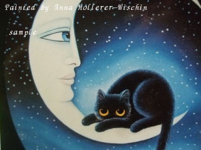 画像2: 【再入荷】Anna Hollerer-Wischin　Cat Post Card