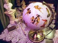 画像1: God＆Godess globe table lamp スタンドライト