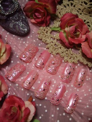 画像1: [art nail]　Pink Parade (1)