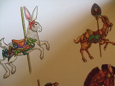 画像2: Decorative Carousel Animals Stickers
