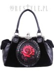 画像1: 【再入荷】 [Red rose] romantic goth handbag (1)