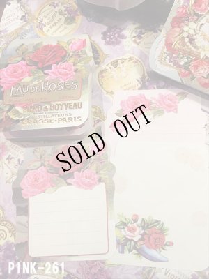 画像6: {再入荷}Victorian 3柄入り　フルカラーダイカットメモ (6)