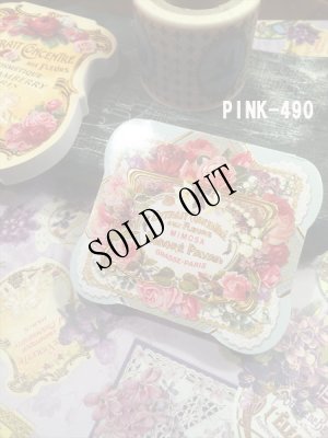 画像4: {再入荷}Victorian 3柄入り　フルカラーダイカットメモ (4)