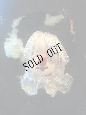 画像2: ドールフェイス　ウォールオブジェ　PIERROT (2)