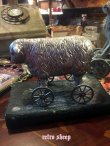画像1: retro sheep　ミニホィールシープ　車輪の羊 (1)