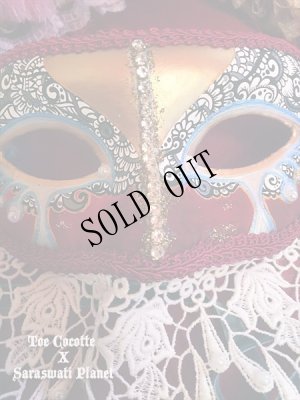 画像5: Toe Cocotte  X Saraswati Planet 装飾マスク "Tears of Lace" (5)