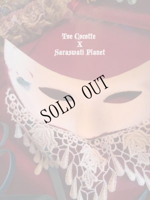 画像11: Toe Cocotte  X Saraswati Planet 装飾マスク "Tears of Lace" (11)