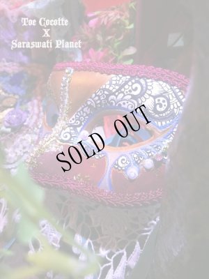 画像16: Toe Cocotte  X Saraswati Planet 装飾マスク "Tears of Lace" (16)