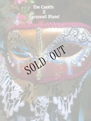 画像17: Toe Cocotte  X Saraswati Planet 装飾マスク "Tears of Lace" (17)