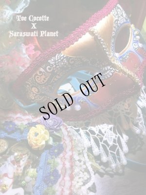 画像15: Toe Cocotte  X Saraswati Planet 装飾マスク "Tears of Lace" (15)
