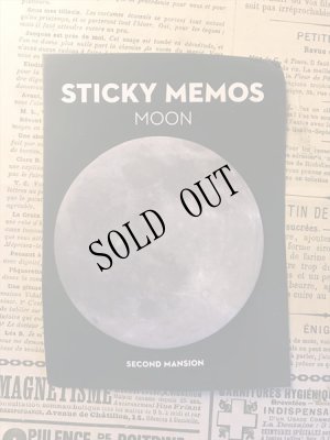 画像1: メルマガプレゼント Moon Sticky Memos　月の付箋 (1)