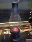 画像2: ヴィンテージランプデザイン　ティーライトキャンドル硝子燭台 (2)