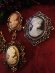 画像13: Antique design cameo style brooch カメオデザインブローチ (13)