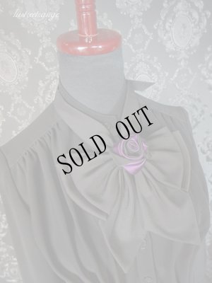 画像2: lustreetrange rose ribbon tie (2)