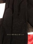 画像2: クリスタルフラワーショート手袋 日本製 (2)