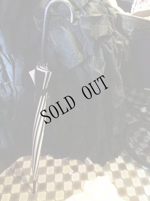 画像10: [再入荷]"CABARET" Waterproof gothic STRIPES　umbrella, parasol (10)
