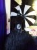 画像4: [再入荷]"CABARET" Waterproof gothic STRIPES　umbrella, parasol (4)