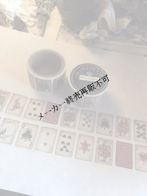 画像2: [再入荷] ヴィンテージトランプ マスキングテープ (2)