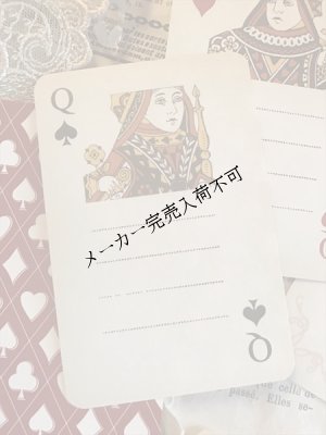 画像4: [再入荷] トランプメッセージカード  (4)