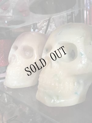 画像4: [在庫限定SALE]　Old_Skull_candle.  [Y_29] (4)