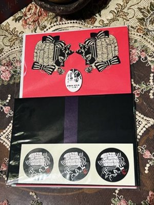 画像5: [再入荷] 「黒猫嬢」レターセット (5)