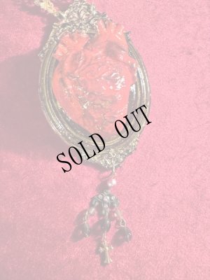 画像2: 薔薇の心臓　＃16　ネックレス (2)