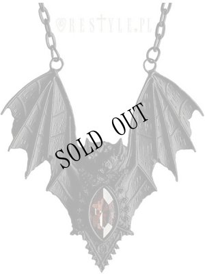 画像1: BAT NECKLACE BLACK　蝙蝠のネックレス (1)