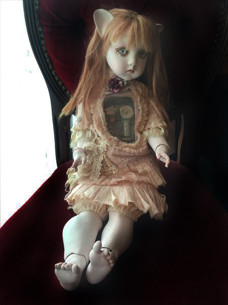 Mari Shimizu 球体関節人形 機械仕掛けの猫 淑女雑貨toe Cocotte